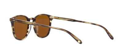 Pre-owned Garrett Leight Saint Laurent Sl M126 Black/grey (001) Sunglasses In Flat Brown