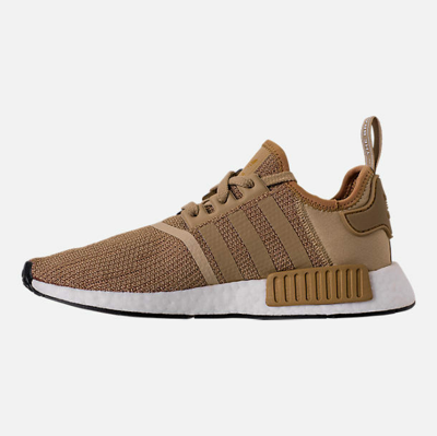 Pre-owned Adidas Originals Adidas Nmd Runner R1 Casual Men's Raw Gold -  Black - Teck Beige Authentic Sz 13 | ModeSens
