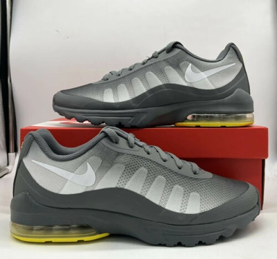 Pre-owned Nike Air Max Invigor Shoes Smoke Gray White Yellow Volt Cu1924-002  Mens Size | ModeSens