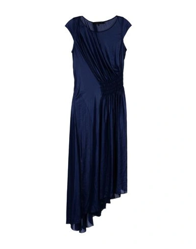 Barbara Bui Midi Dress In Blue