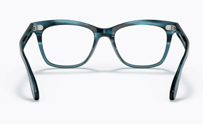 Pre-owned Oliver Peoples 0ov 5375f Penney 1672 Teal Vsb Green Pillow Women Eyeglasses In Clear