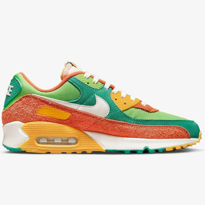 Pre-owned Air Max 90 Se Dc9336-300 Us 10 Roman Green Orange Mean Green Sail  Japan