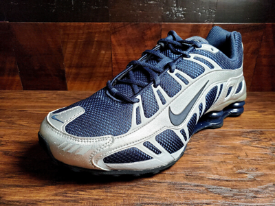 Pre-owned Nike Shox Turbo 3.2 Sl (obsidian/ Silver) Nsw Retro [455541-440]  Mens 8-13 | ModeSens