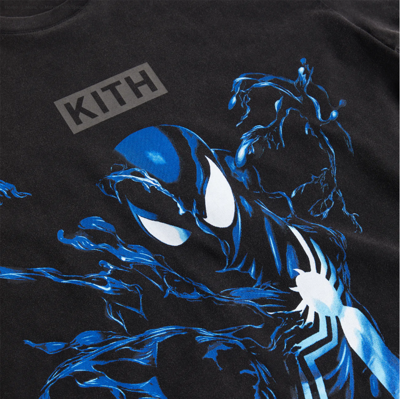 Pre owned Large L Spiderman Black Suit Vintage Tee T shirt Marvel Venom  Ronnie
