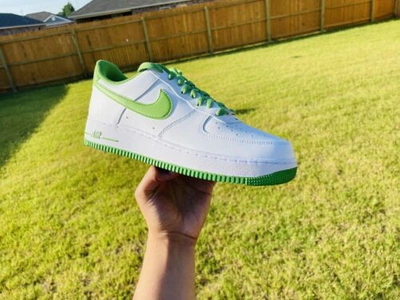 Nike Air Force 1 '07 Candy Apple Chlorophyll Green DH7561-105 Men's  Size 8