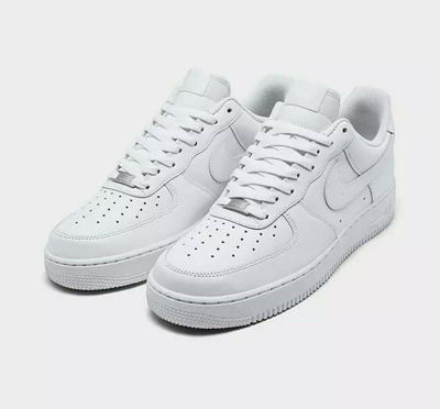 Nike Air Force 1 '82 White 318122-111 Men's Size 12 Pre Owned