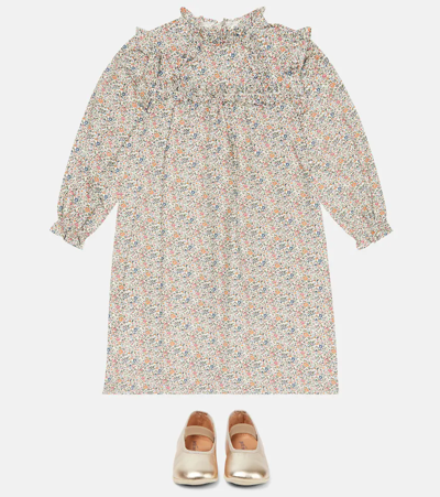 The New Society Katie Floral Cotton Dress In Katie & Millie Liberty Print