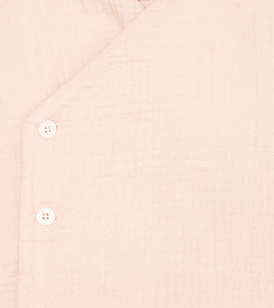 Il Gufo Baby Cotton Jacket In Smoothiepink