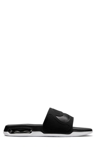 Shop Nike Air Max Cirro Slide In Black/ Black/ Silver/ White