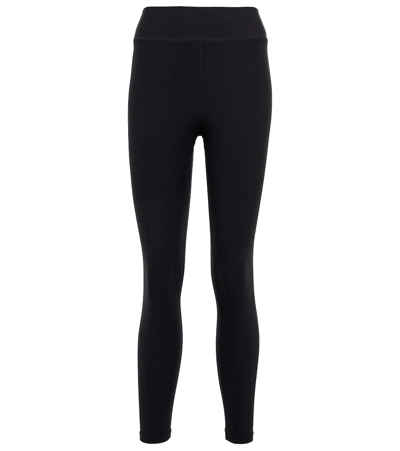 Shop The Upside High-rise Cropped Leggings In Black
