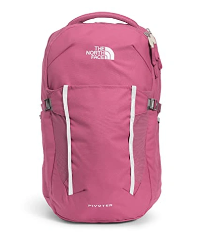 The North Face Women's Pivoter School Laptop Backpack In Red Violet/tnf  White | ModeSens