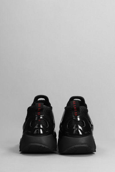 Shop 44 Label Group Sneakers In Black Polyamide