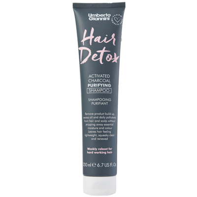 HAIR DETOX ACTIVATED CHARCOAL PURIFYING SHAMPOO 200ML