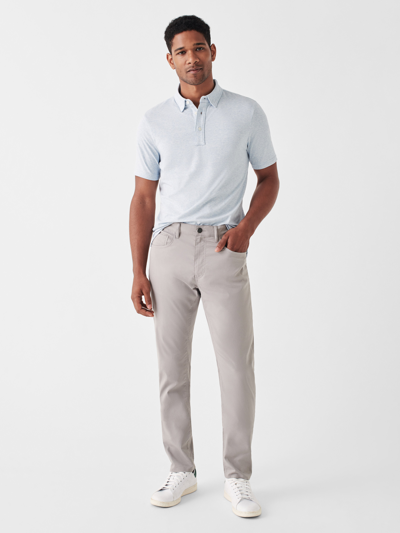 Shop Faherty Movement&trade; 5-pocket Pants (32" Inseam) In Fossil