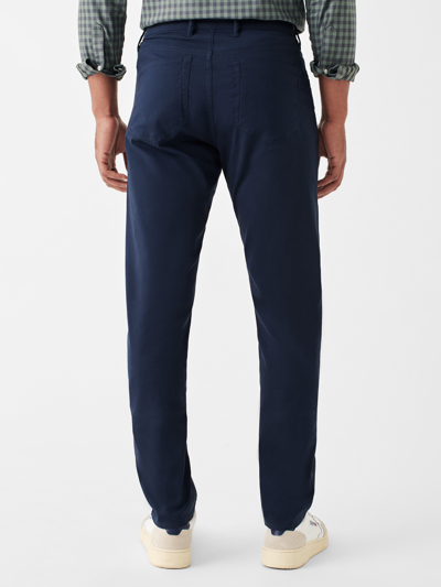 Shop Faherty Movement&trade; 5-pocket Pants (32" Inseam) In Navy