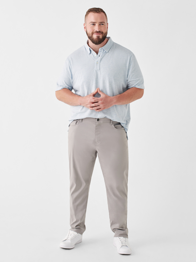 Shop Faherty Movement&trade; 5-pocket Pants (32" Inseam) In Fossil