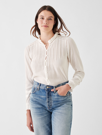 Shop Faherty Willa Top In White