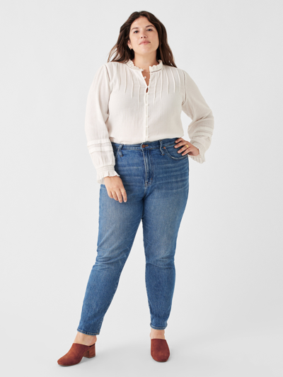 Shop Faherty Willa Top In White