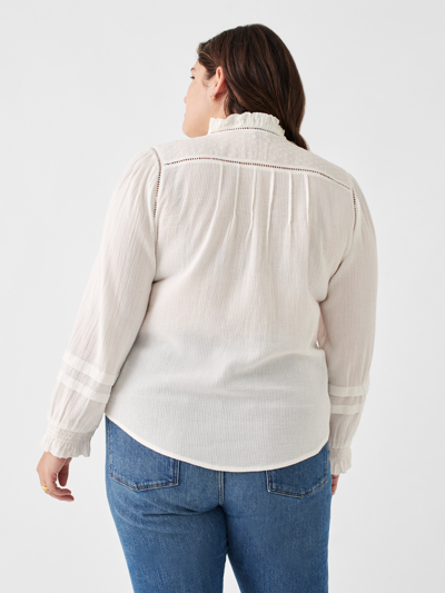 Shop Faherty Willa Top In White