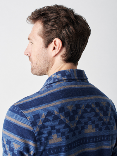 Shop Faherty B.yellowtail Legend&trade; Sweater Shirt In Bighorn Night