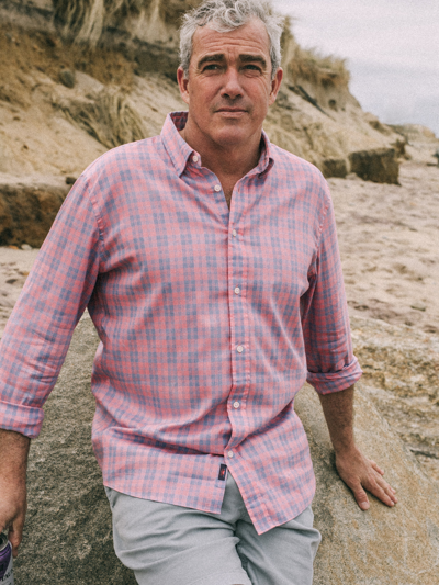 Shop Faherty The Movement&trade; Shirt In Summer Rose Plaid