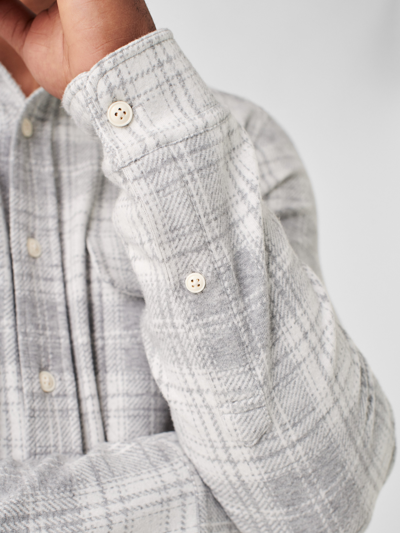 Shop Faherty Legend&trade; Sweater Shirt In Winter Clouds Plaid