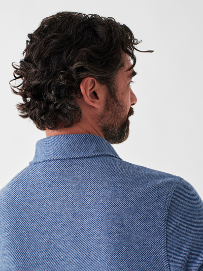Faherty Legend Button-up Shirt In Glacier Blue Twill