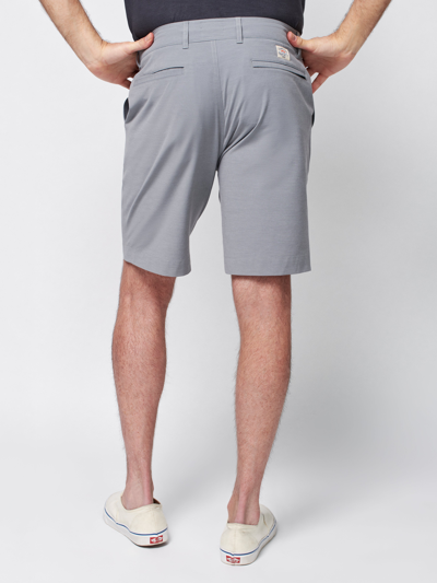 Shop Faherty All Day Shorts (9" Inseam) In Ice Grey