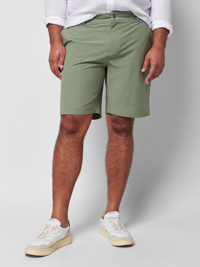 Shop Faherty All Day Shorts (9" Inseam) In Olive