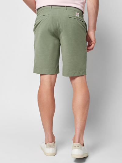 Shop Faherty All Day Shorts (9" Inseam) In Olive