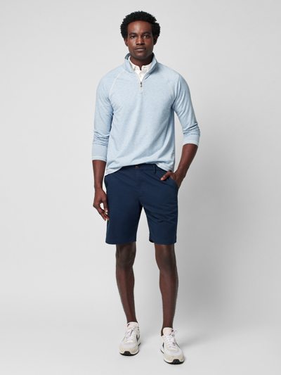 Shop Faherty Movement&trade; Chino Short (9" Inseam) In Navy