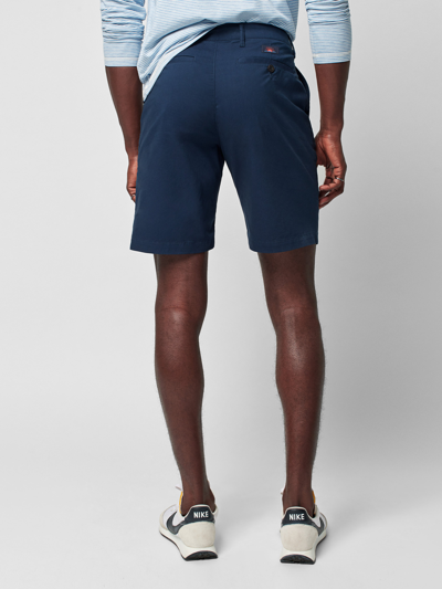 Shop Faherty Movement&trade; Chino Short (9" Inseam) In Navy