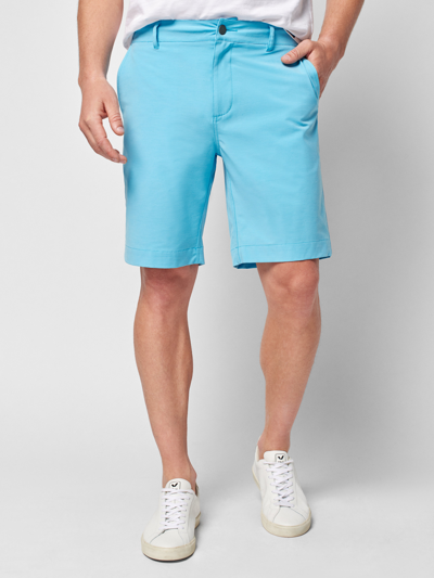 Shop Faherty Belt Loop All Day&trade; Shorts (9" Inseam) In Summer Teal