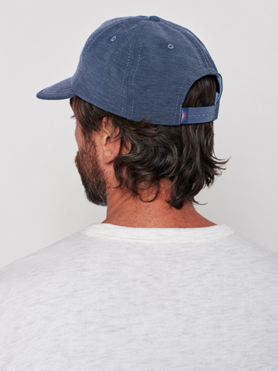 Shop Faherty All Day Hat In Navy