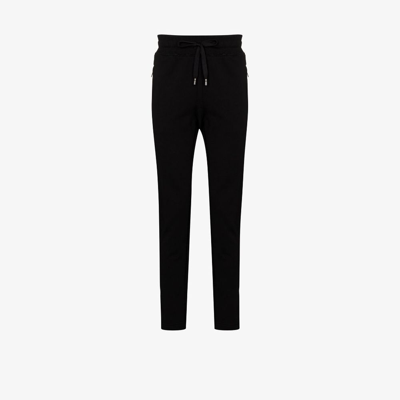 Shop Dolce & Gabbana Logo Cotton Track Pants - Men's - Cotton In Black