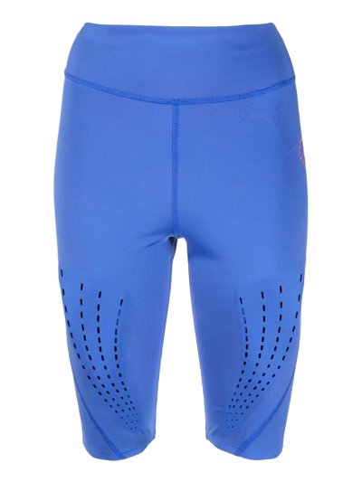 Shop Adidas By Stella Mccartney Women's Trousers -  - In Blue Synthetic Fibers