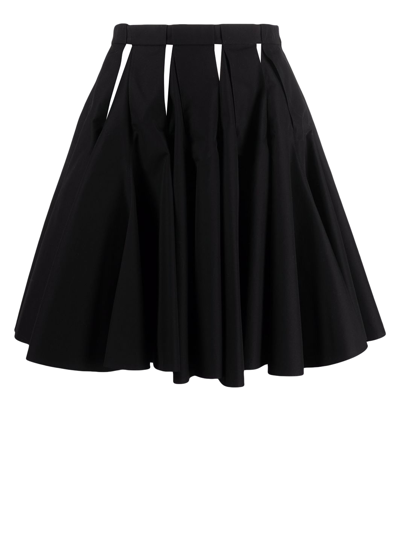 Shop Alaïa Women's Skirts - Alaia - In Black Cotton