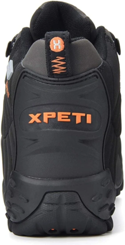 xpeti men hiking boots black