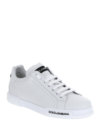 Shop Dolce & Gabbana White Sneakers Portofino
