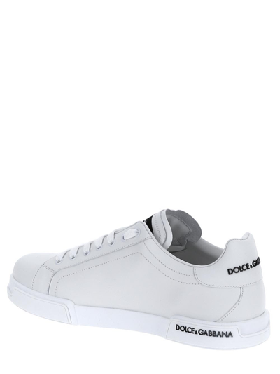 Shop Dolce & Gabbana White Sneakers Portofino
