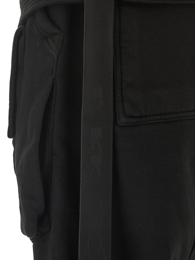 Shop Rick Owens Drkshdw Creatch Cargo Trousers In Black