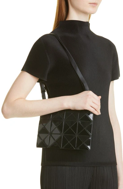 Bao Bao Issey Miyake Small Lucent Crossbody Bag In Black