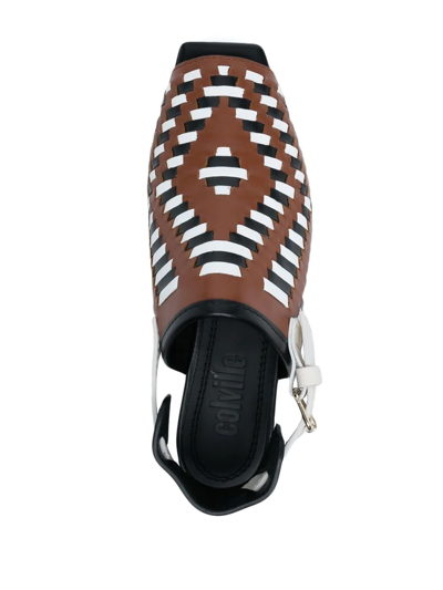Colville Kerouac Open-toe 15mm Sandals In Braun