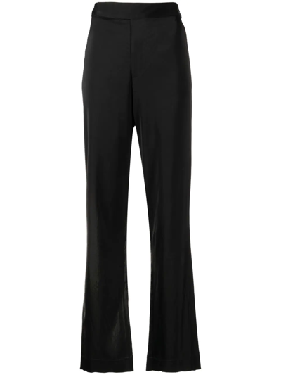 Shop Manning Cartell Night Cap Tailored Trousers In Black
