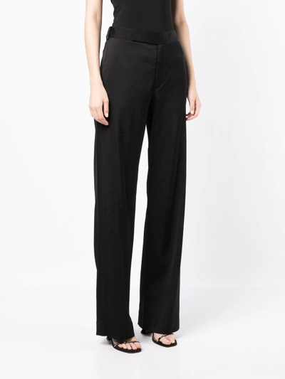 Shop Manning Cartell Night Cap Tailored Trousers In Black