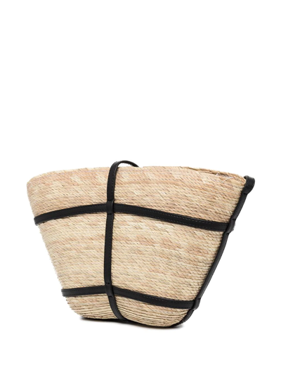 Shop Altuzarra Watermill Crossbody Bag In Nude