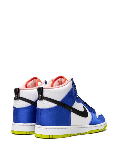 NIKE DUNK HIGH "BLUE SATIN" SNEAKERS 
