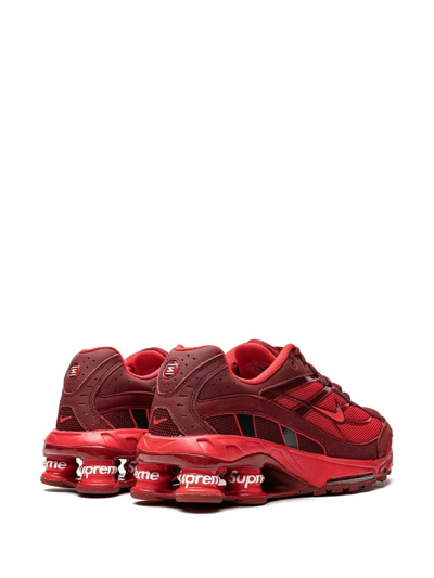 Nike X Supreme Shox Ride 2 Sp Sneakers In Red | ModeSens