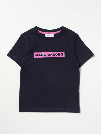 Shop Little Marc Jacobs Trousers  Kids In Blue
