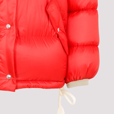 Shop Moncler Genius 2  Sydow Jacket Wintercoat In Red